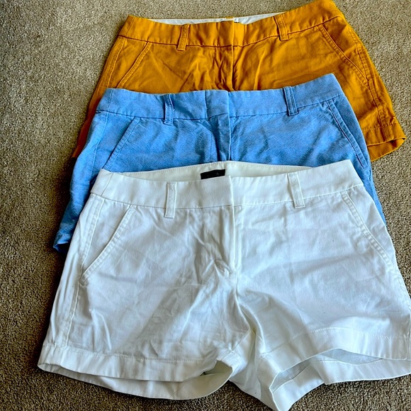 Bundle lot of three size O J.Crew shorts just one price - Picture 1 of 10